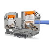 Bloc de jonction simple, Push-X, 2,5 - 25mm², 76A, 1000V, gris - XTV 16