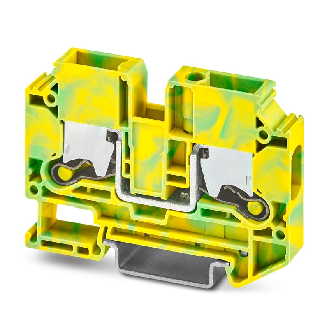 Bloc de jonction de protection, Push-X, 0,5 - 10mm², vert/jaune - XTV 10-PE-Lire la description