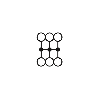 Bloc distributeur, 450V, 24A, Push-in, 6x 0,14-4mm², bleu - PTFIX 6X2,5 BU-Lire la description
