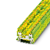 Bloc de jonction de protection, Push-in, 0,14 - 1,5mm², vert/jaune - PT 1,5/S-PE
