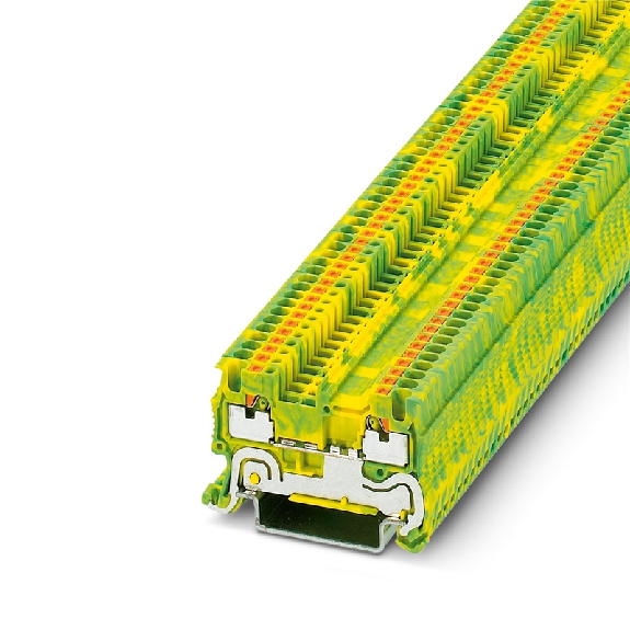 Bloc de jonction de protection, Push-in, 0,14 - 1,5mm², vert/jaune - PT 1,5/S-PE Bloc de jonction de protection, Push-in, 0,14 - 1,5mm², vert/jaune - PT 1,5/S-PE-Lire la description
