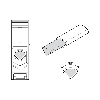 Bloc de jonction de puissance, à vis, 16 - 70mm², 150A, 1000V, gris - UKH  50