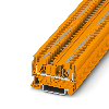 Bloc de jonction simple, Push-in, 0,2 - 6mm², 32A, 800V, orange - PT 4 OG