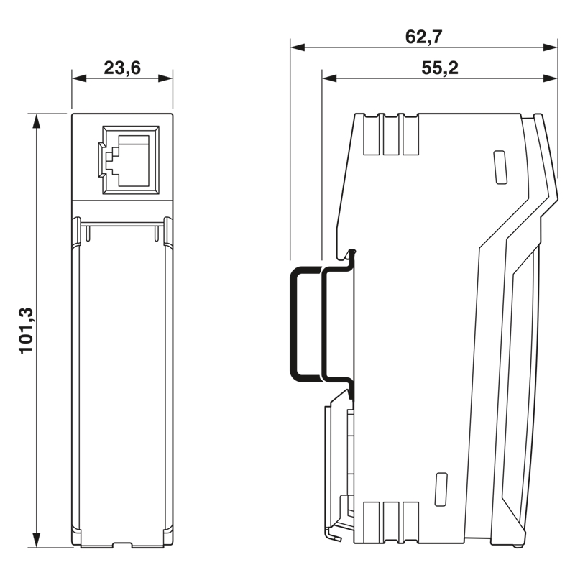 Panneau de jonction, RJ45 femelle sur blocs de jonction Push-in - PP-RJ-SCC Panneau de jonction, RJ45 femelle sur blocs de jonction Push-in - PP-RJ-SCC-Lire la description