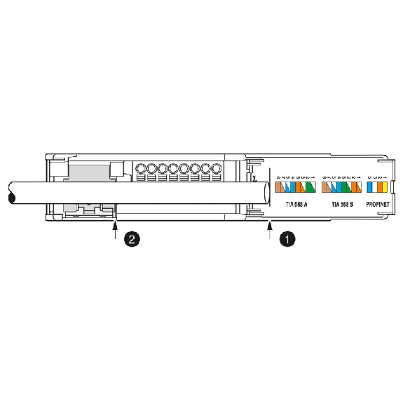 Panneau de jonction, RJ45 femelle sur blocs de jonction Push-in - PP-RJ-SCC Panneau de jonction, RJ45 femelle sur blocs de jonction Push-in - PP-RJ-SCC-Lire la description