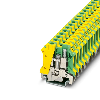 Bloc de jonction de protection, à vis, 0,5 - 16mm², vert/jaune - USLKG 10 N