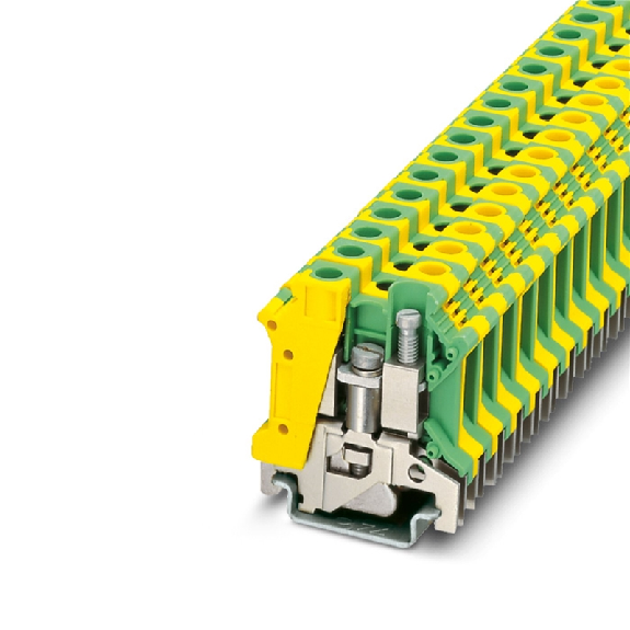 Bloc de jonction de protection, à vis, 0,5 - 16mm², vert/jaune - USLKG 10 N Bloc de jonction de protection, à vis, 0,5 - 16mm², vert/jaune - USLKG 10 N-Lire la description
