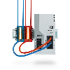 Bloc distributeur, 450V, 24A, Push-in, 6x 0,14-4mm², gris - PTFIX 6X2,5 GY Bloc distributeur, 450V, 24A, Push-in, 6x 0,14-4mm², gris - PTFIX 6X2,5 GY