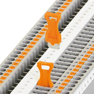 Bloc de jonction à fonction, Push-in, 0,14 - 4mm², 20A, 400V, gris - PT 2,5-TG-Lire la description