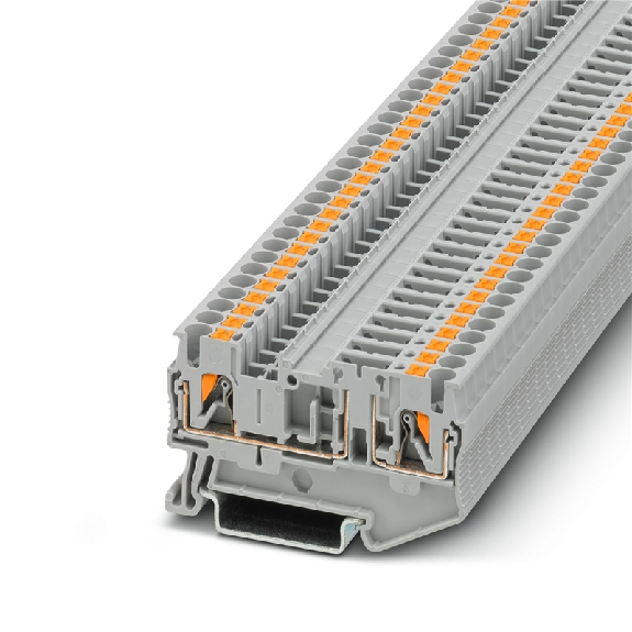 Bloc de jonction à fonction, Push-in, 0,14 - 4mm², 20A, 400V, gris - PT 2,5-TG Bloc de jonction à fonction, Push-in, 0,14 - 4mm², 20A, 400V, gris - PT 2,5-TG-Lire la description