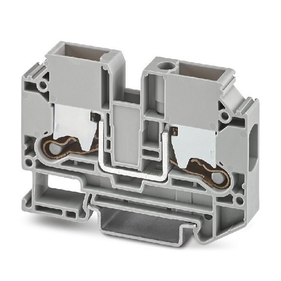 Bloc de jonction simple, Push-X, 1,5 - 16mm², 57A, 1000V, gris - XTV 10 Bloc de jonction simple, Push-X, 1,5 - 16mm², 57A, 1000V, gris - XTV 10-Lire la description