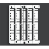 Cartes pré-imprimées numéros horizontaux 1 à 10 (Boite de 500p) - NU0851510 [CNU/8/51/510]
