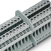 Bloc de jonction simple, à vis, 0,2 - 4mm², 24A, 800V, gris - UK 3 N Bloc de jonction simple, à vis, 0,2 - 4mm², 24A, 800V, gris - UK 3 N