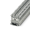Bloc de jonction simple, à vis, 0,2 - 4mm², 24A, 800V, gris - UK 3 N Bloc de jonction simple, à vis, 0,2 - 4mm², 24A, 800V, gris - UK 3 N