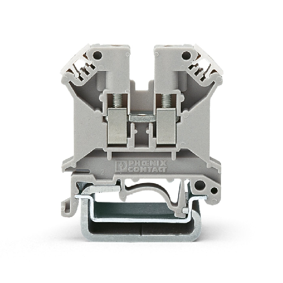 Bloc de jonction simple, à vis, 0,2 - 4mm², 24A, 800V, gris - UK 3 N Bloc de jonction simple, à vis, 0,2 - 4mm², 24A, 800V, gris - UK 3 N-Lire la description