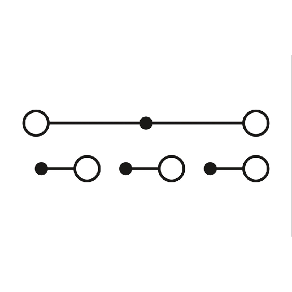 Bloc de jonction capteurs/actionneurs, Push-in, 0,14-1,5mm², gris - PTIO 1,5/S/4 Bloc de jonction capteurs/actionneurs, Push-in, 0,14-1,5mm², gris - PTIO 1,5/S/4-Lire la description