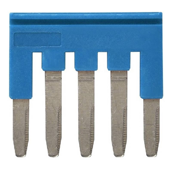 Pontage sécable bleu, 5 pôles, pour bornes Push-In + de 2,5mm² - XW5S-P2.5-5BL Pontage sécable bleu, 5 pôles, pour bornes Push-In + de 2,5mm² - XW5S-P2.5-5BL-Lire la description