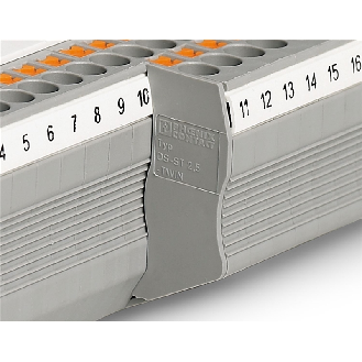 Bloc de jonction simple, Push-in, 0,14 - 1,5mm², 17,5A, 500V, bleu - PT 1,5/S-TWIN BU-Lire la description