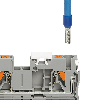 Bloc de jonction simple, Push-in, 0,14 - 1,5mm², 17,5A, 500V, bleu - PT 1,5/S-TWIN BU Bloc de jonction simple, Push-in, 0,14 - 1,5mm², 17,5A, 500V, bleu - PT 1,5/S-TWIN BU