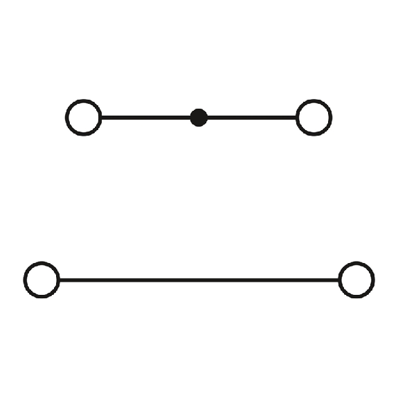Bloc de jonction à 2 étages, à vis, 0,2 - 4mm², 24A, 500V, gris - UKK 3 Bloc de jonction à 2 étages, à vis, 0,2 - 4mm², 24A, 500V, gris - UKK 3-Lire la description
