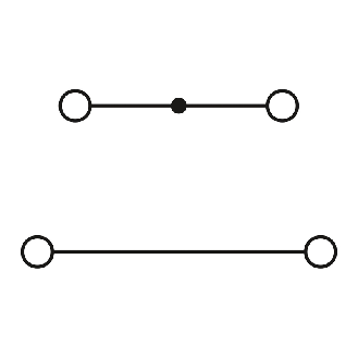 Bloc de jonction à 2 étages, à vis, 0,2 - 4mm², 24A, 500V, gris - UKK 3-Lire la description