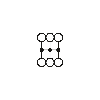 Bloc distributeur, 450V, 17,5A, Push-in, 6x 0,14-2,5mm², jaune - PTFIX 6X1,5 YE-Lire la description