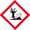Gefahrensymbol Umwelt GHS 09, Folie, selbstklebend, 32x32mm, 16/Bogen, GHS-Verordnung