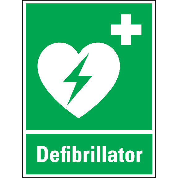 Rettungs-Kombischild Defibrillator, ASR/ISO, Kunststoff, 300x400mm Rettungs-Kombischild Defibrillator, ASR/ISO, Kunststoff, 300x400mm-Beschreibung lesen