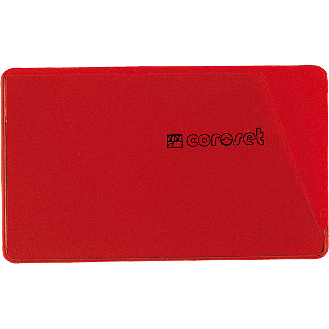 coroset magnetische Etikettenhalter, rot, 120x40mm, 100/VE-Beschreibung lesen