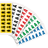 Pfeil, weiß/schwarz, Folie, Schrifthöhe 25mm, 22x36mm, 320 Stück/VE