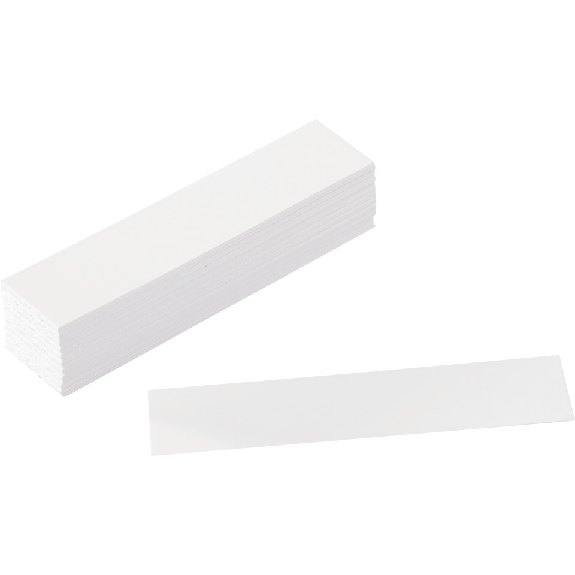 Papierstreifen, individuell beschriftbar, weiß, 500x12mm, 100/VE Papierstreifen, individuell beschriftbar, weiß, 500x12mm, 100/VE-Beschreibung lesen