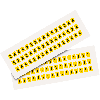Pfeil, gelb/schwarz, Folie, Schrifthöhe 8mm, 9,5x13mm, 960 Stück/VE