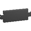 Plaque de socle latérale - AX - H100 P400 - RAL9005 - lot de 2 pièces - AX 2820.410 (LOT DE 2 PIECES) Plaque de socle latérale - AX - H100 P400 - RAL9005 - lot de 2 pièces - AX 2820.410 (LOT DE 2 PIECES)