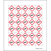 Minisymbol GHS 04 Unter Druck stehende Gase, Polyesterfolie, selbstklebend, 20x20mm, 30/Bogen Minisymbol GHS 04 Unter Druck stehende Gase, Polyesterfolie, selbstklebend, 20x20mm, 30/Bogen