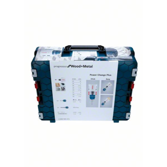 Bosch Coffret lectricien 11 pices, 1 scie cloche Progressor pour bois et mtal-Lire la description