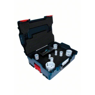 Bosch Coffret lectricien 11 pices, 1 scie cloche Progressor pour bois et mtal-Lire la description