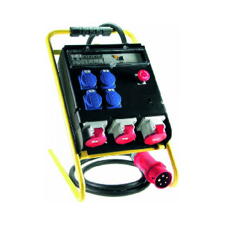 Cassetta da cantiere mobile 7 prese 3600W-Leggi tutto