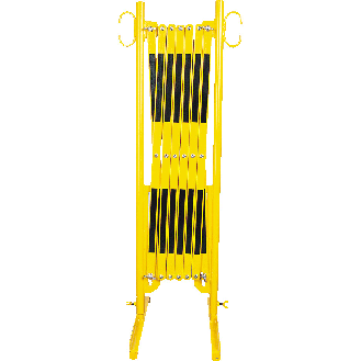 Scherensperre, leicht, gelb/schwarz, stufenlos ausziehbar bis 2m, 6,5kg-Beschreibung lesen