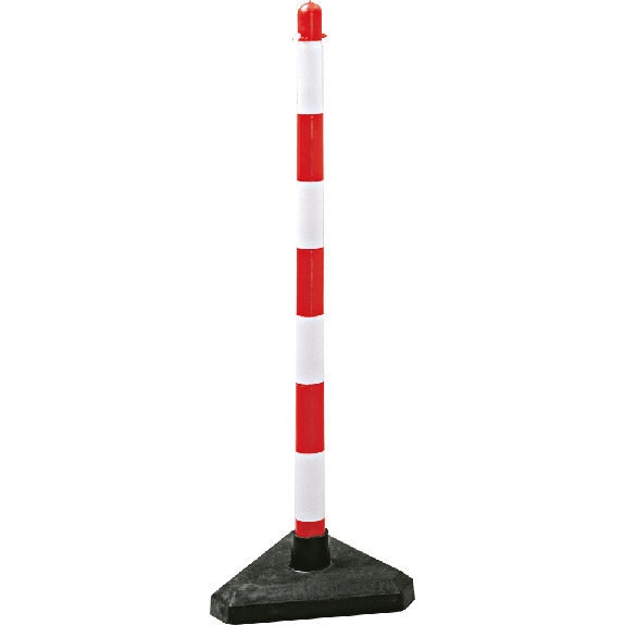 Einzelkettenständer Intern Medi, fluoreszierend rot/weiß, Kunststoff, 900mm Einzelkettenständer Intern Medi, fluoreszierend rot/weiß, Kunststoff, 900mm-Beschreibung lesen