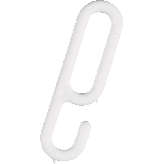 Einhängehaken, weiß, Kunststoff, Ø 6mm, 20/VE-Beschreibung lesen