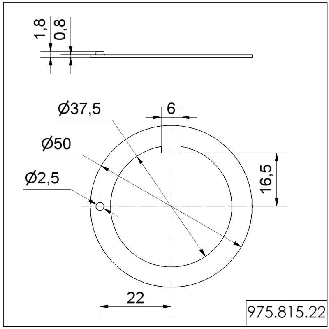 Sécurité anti-torsion SR - 975.815.22-Lire la description
