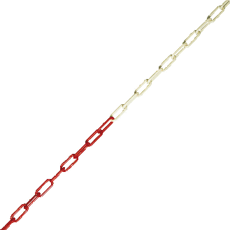 PERMALIGHT plus Absperrkette, rot/lang nachleuchtend, Kunststoff, Ø 6mm, DIN 67510-Beschreibung lesen
