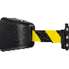 RS-GUIDESYSTEMS Wandkassette Indoor, magnetisch, Gurt gelb/schwarz schraffiert, 8m
