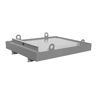 Containerwanne CW 1, 880l, Mausgrau-Beschreibung lesen