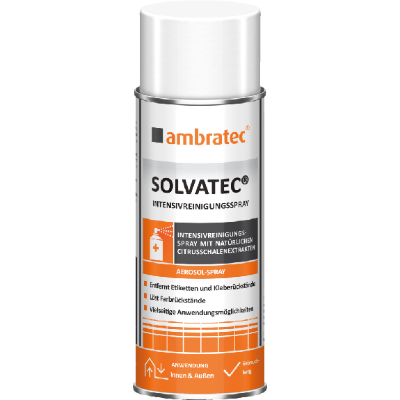 ambratec Intensivreiniger Solvatec, 400ml/Spraydose-Beschreibung lesen