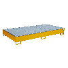 Regalwanne mit PE-Einsatz RW-GR 2700-2 PE, lackiert, Gelborange
