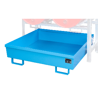 Auffangwanne FRA-2, 1380x580x850mm, 280L, Lichtblau-Beschreibung lesen