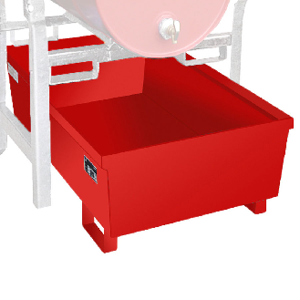 Auffangwanne FRA-1, 980x580x850mm, 246l, Feuerrot-Beschreibung lesen