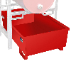 Auffangwanne FRA-1, 980x580x850mm, 246l, Feuerrot