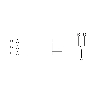 Relais de contrôle ordre des phases, asymétrie 208-480VAC/120-277VAC - EMD-BL-PH-480-PT-Lire la description